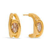 Lucy CZ Hoop