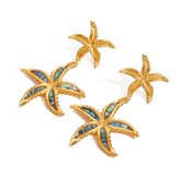 Dangling Starfish Earrings