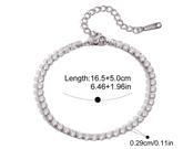 Silver Tennis Bracelet