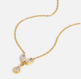 Amara 3 Stone Necklace