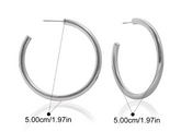 Classic Large Hoops