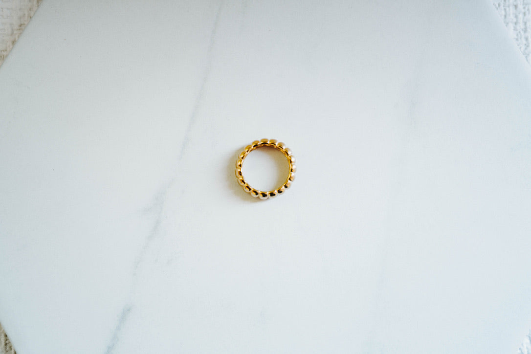 Croissant Gold Ring