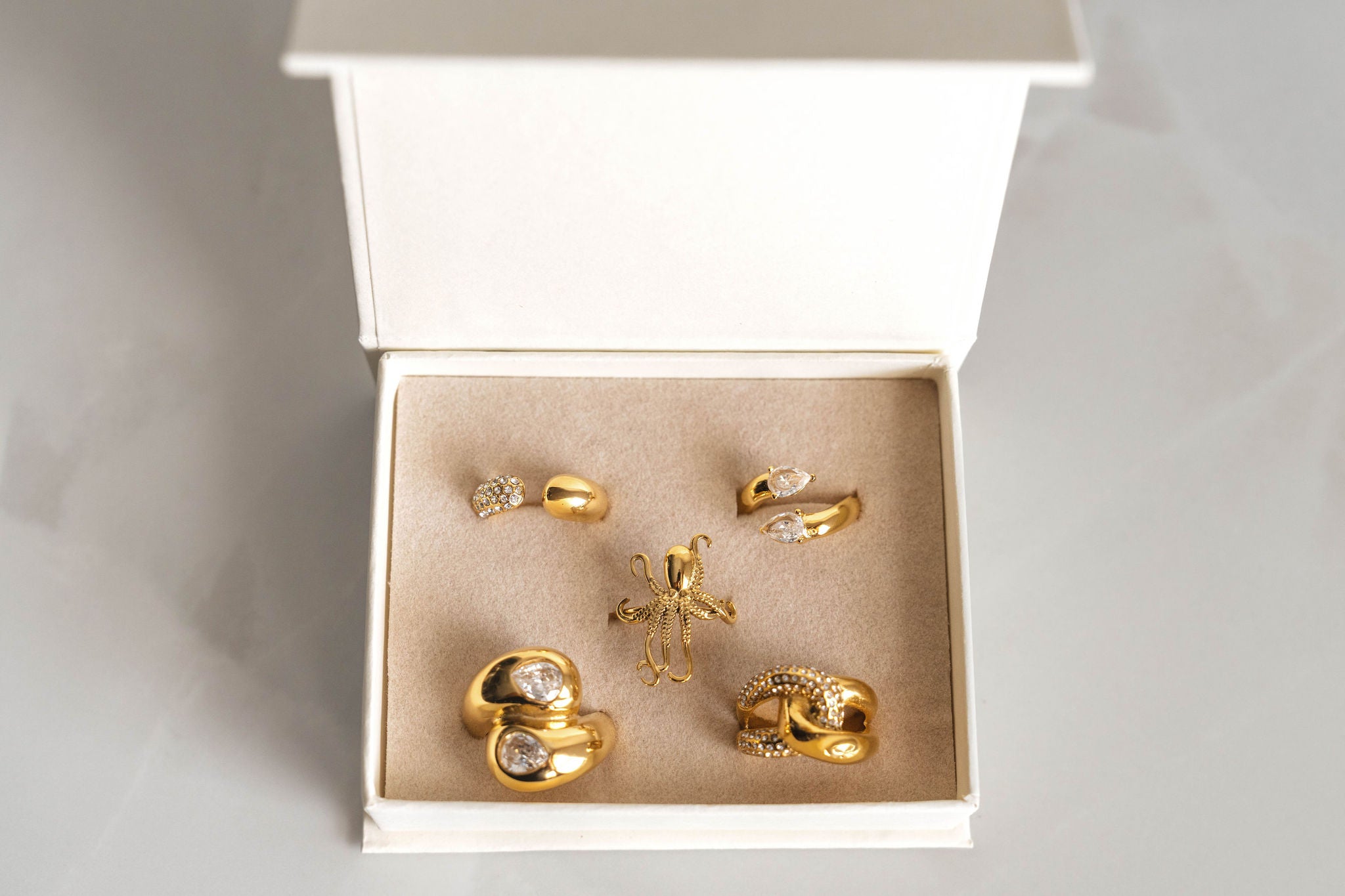 Diamond Drop Ring