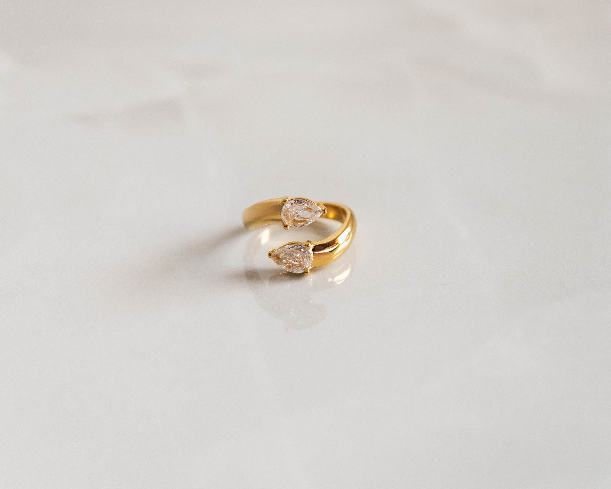 Diamond Drop Ring
