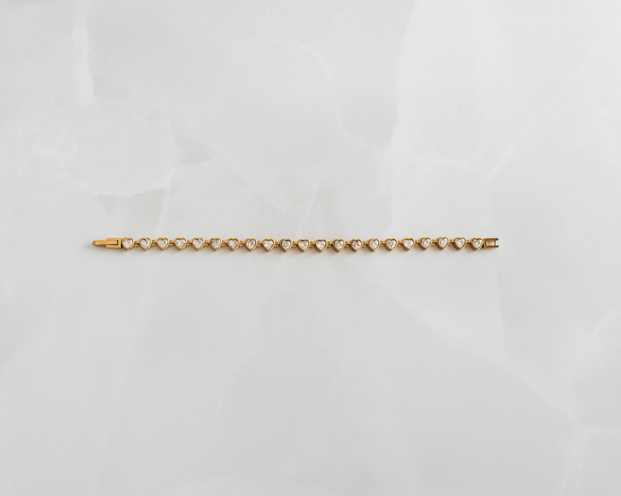 Hearts Tennis Bracelet
