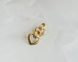 Heart Statement Earrings