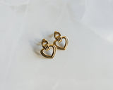 Heart Statement Earrings
