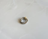 Two Tone Stacked Ring