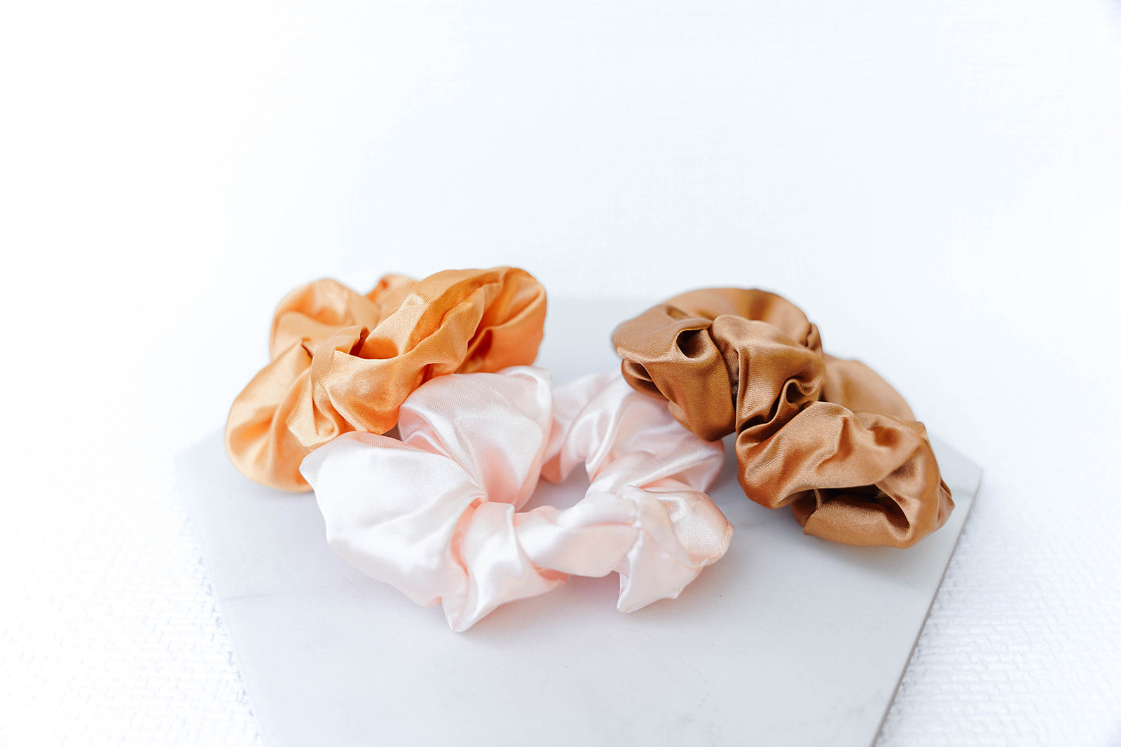 Satin Silk Scrunchies