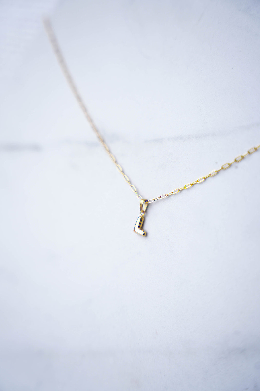 Initial Pendant Necklace