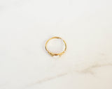 White Opal Ring