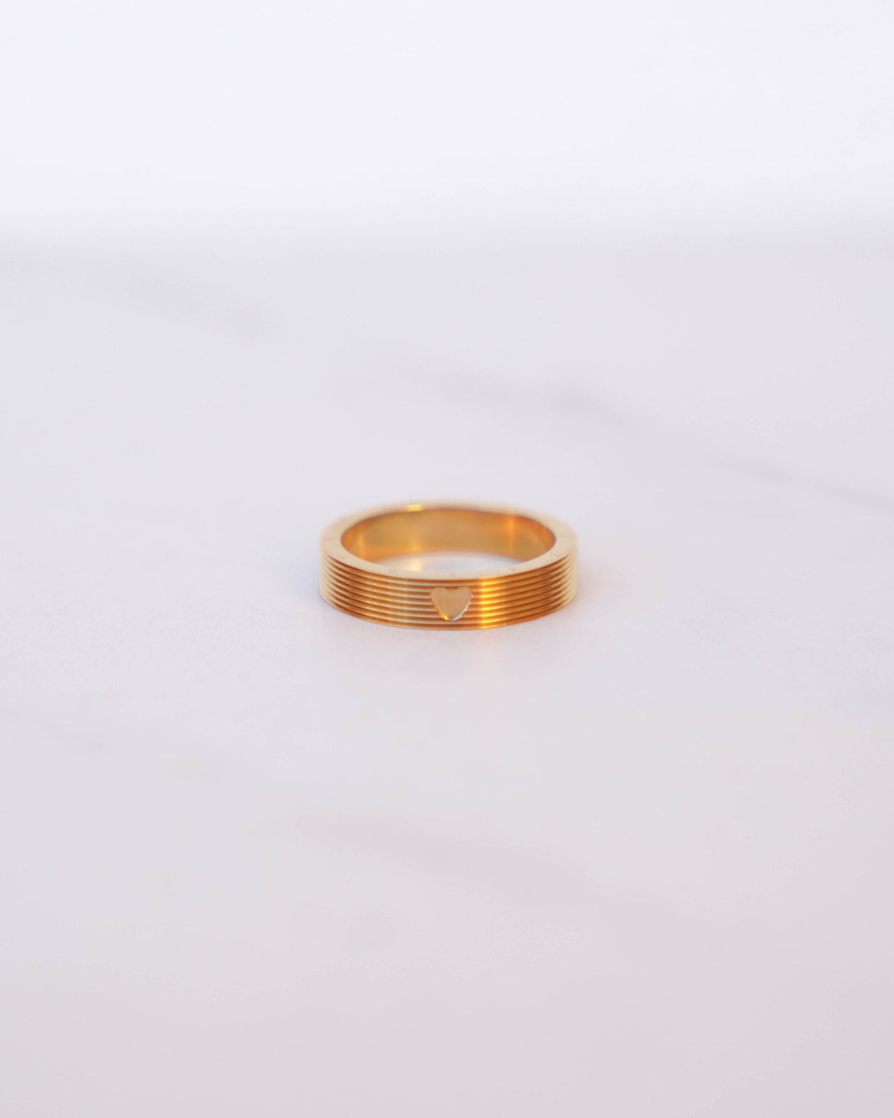 Heart Banded Ring