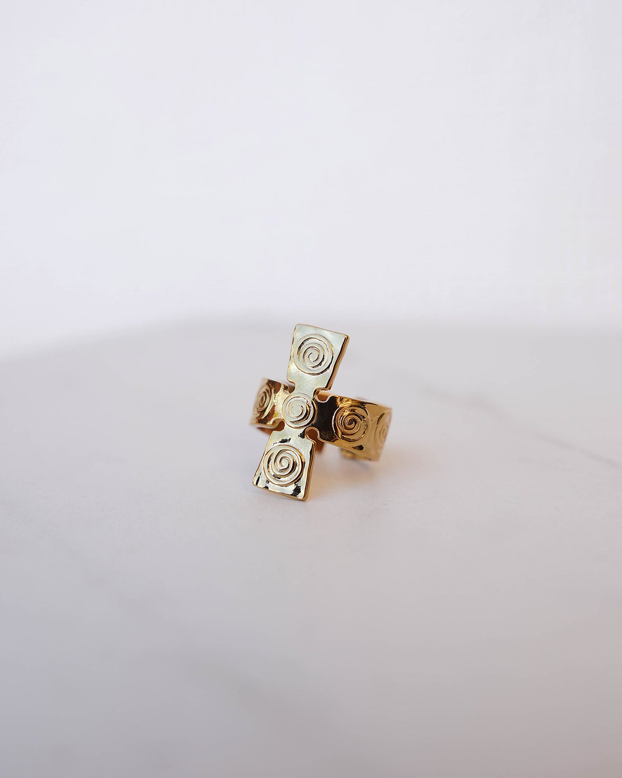 Vintage Cross Ring