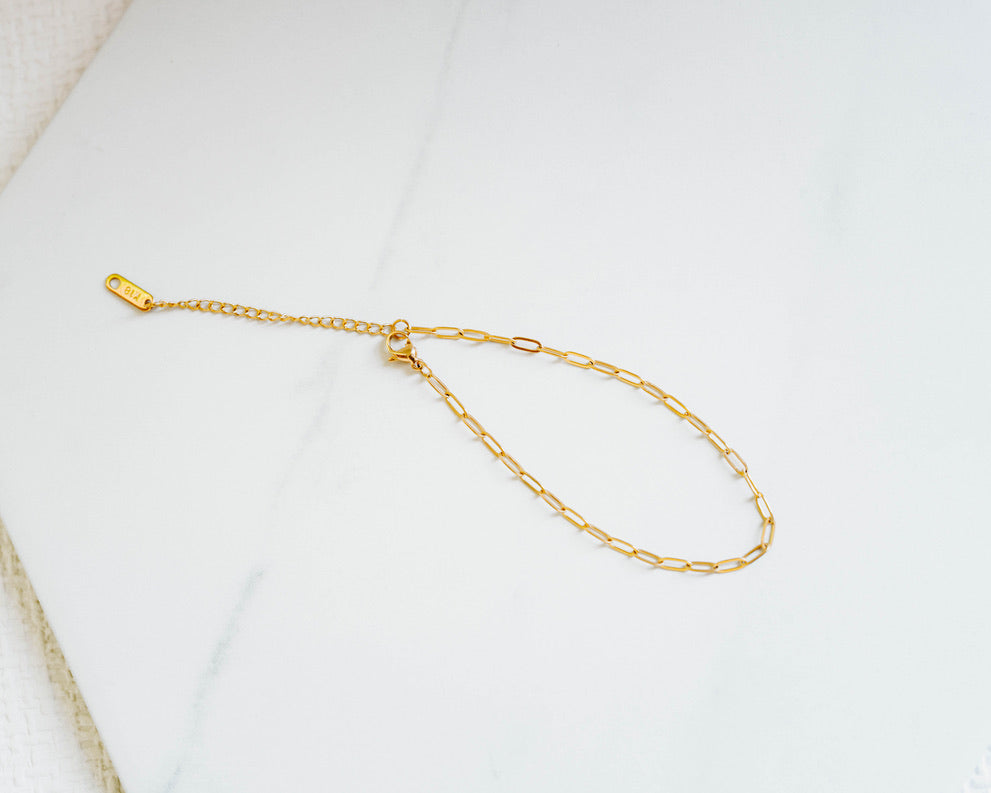 Chic Gold Link Bracelets