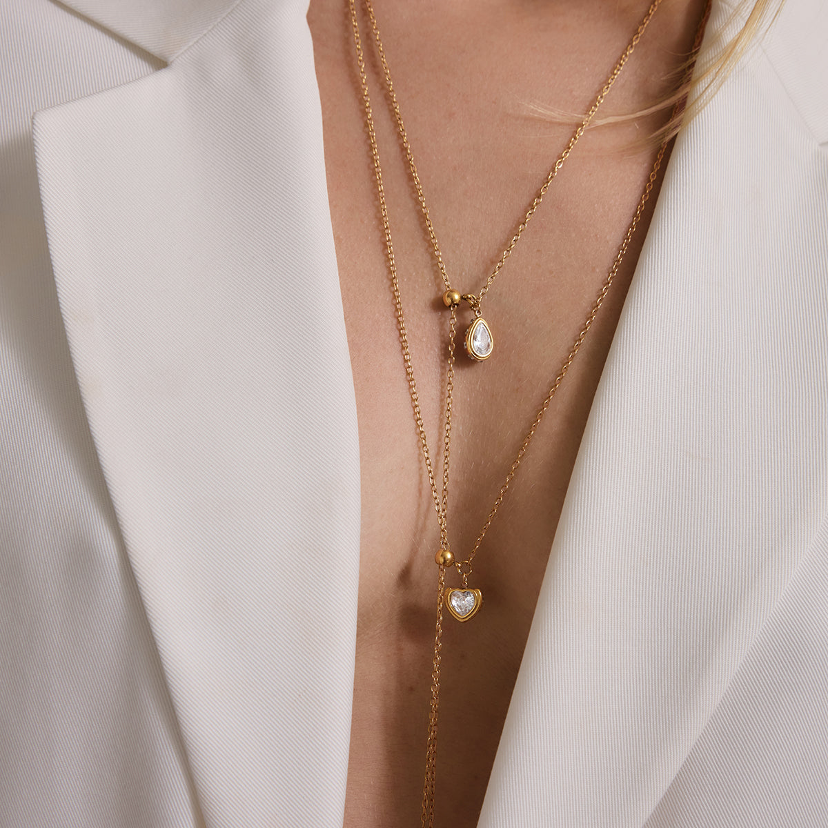 Pendant Sliding Necklace