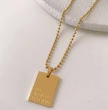 The World Is Yours Necklace