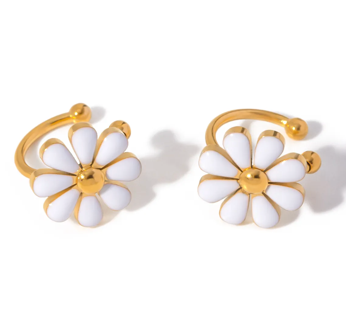 Daisy Cuff Earring