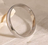 Silver 8mm Bangle
