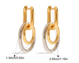 Two Tone Hoops