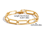 Oval Chain Bracelet