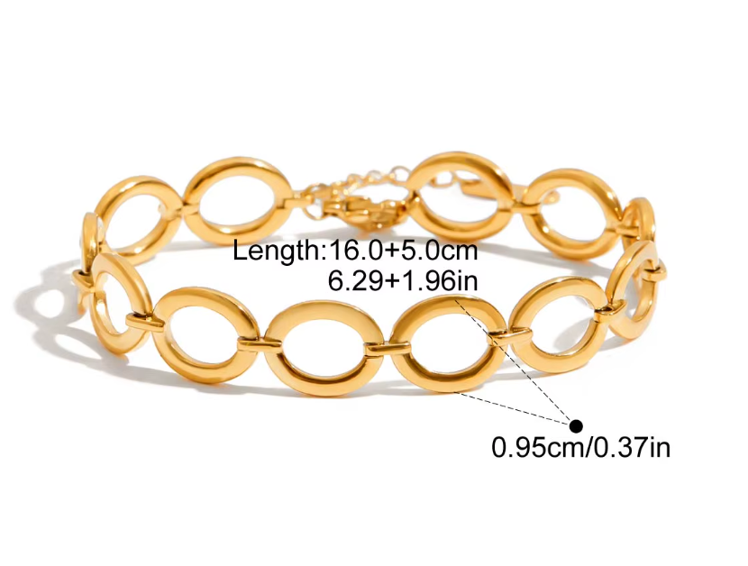 Circle Chain Bracelet