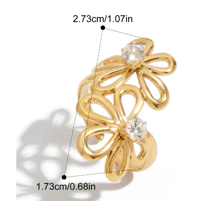 Double Flower RIng