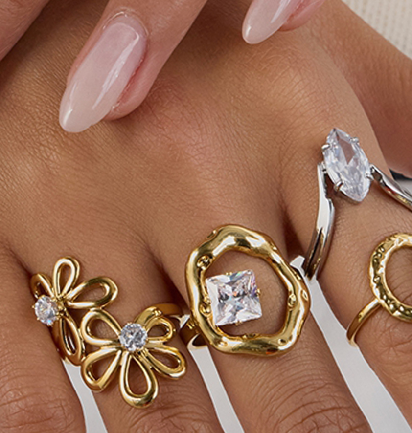 Double Flower RIng
