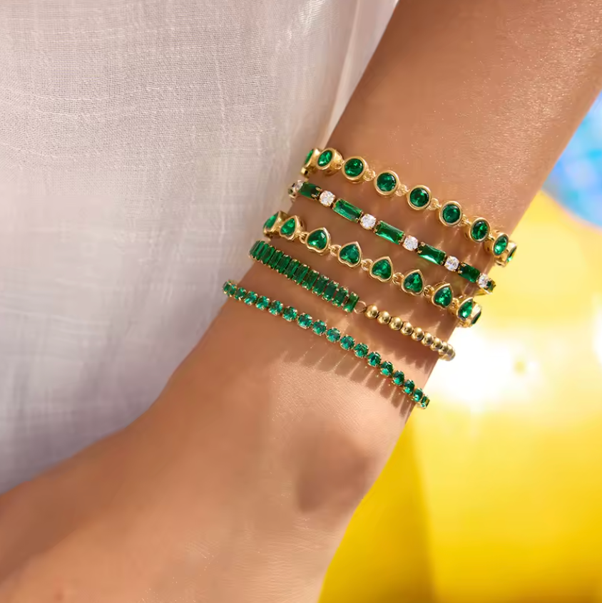 Emerald Tennis Bracelet