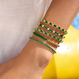 Emerald Tennis Bracelet