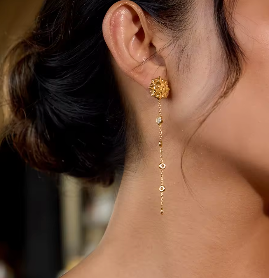 Baby Sun Earrings