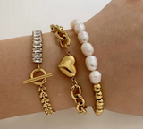 Zircon Link Bracelet