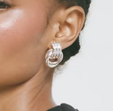 Silver Ella Earrings