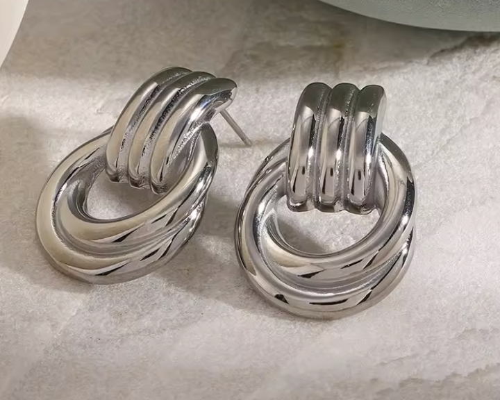 Silver Ella Earrings