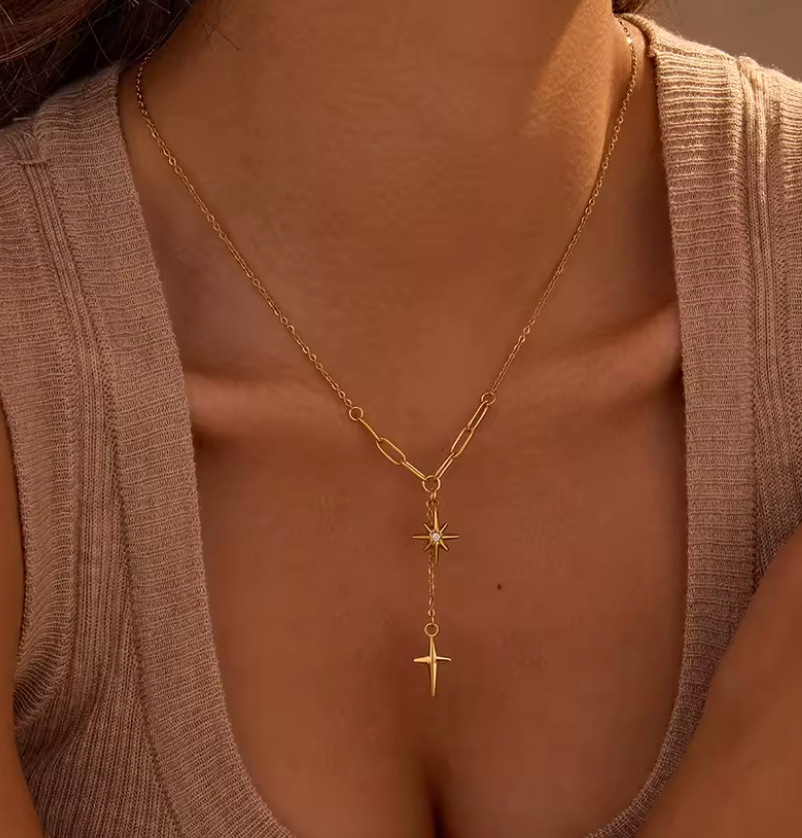 Stars Tassel Necklace