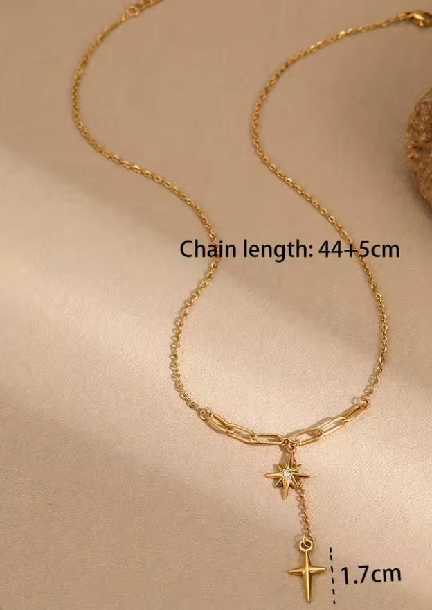 Stars Tassel Necklace