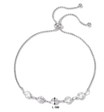 Silver 5 CZ Bracelet