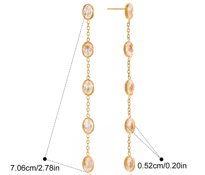 Princess P Tassel Earrings