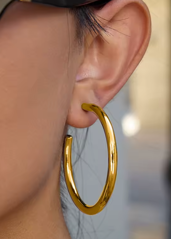 Classic Large Hoops