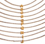 Initial Tennis Bracelets