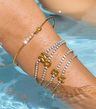 Initial Tennis Bracelets