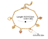 Heart You Charm Bracelet