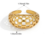Mesh Hollow Ring