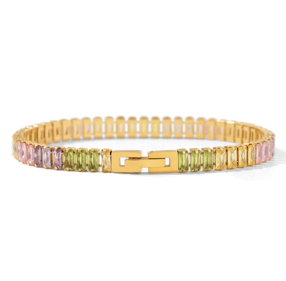 Arcoiris Tennis Bracelet