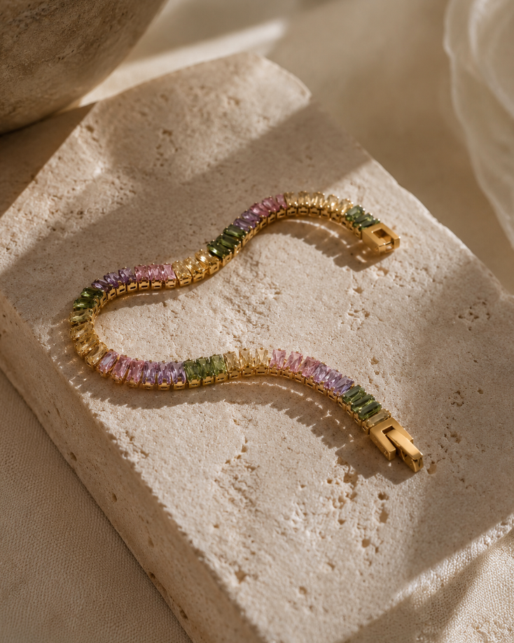 Arcoiris Tennis Bracelet