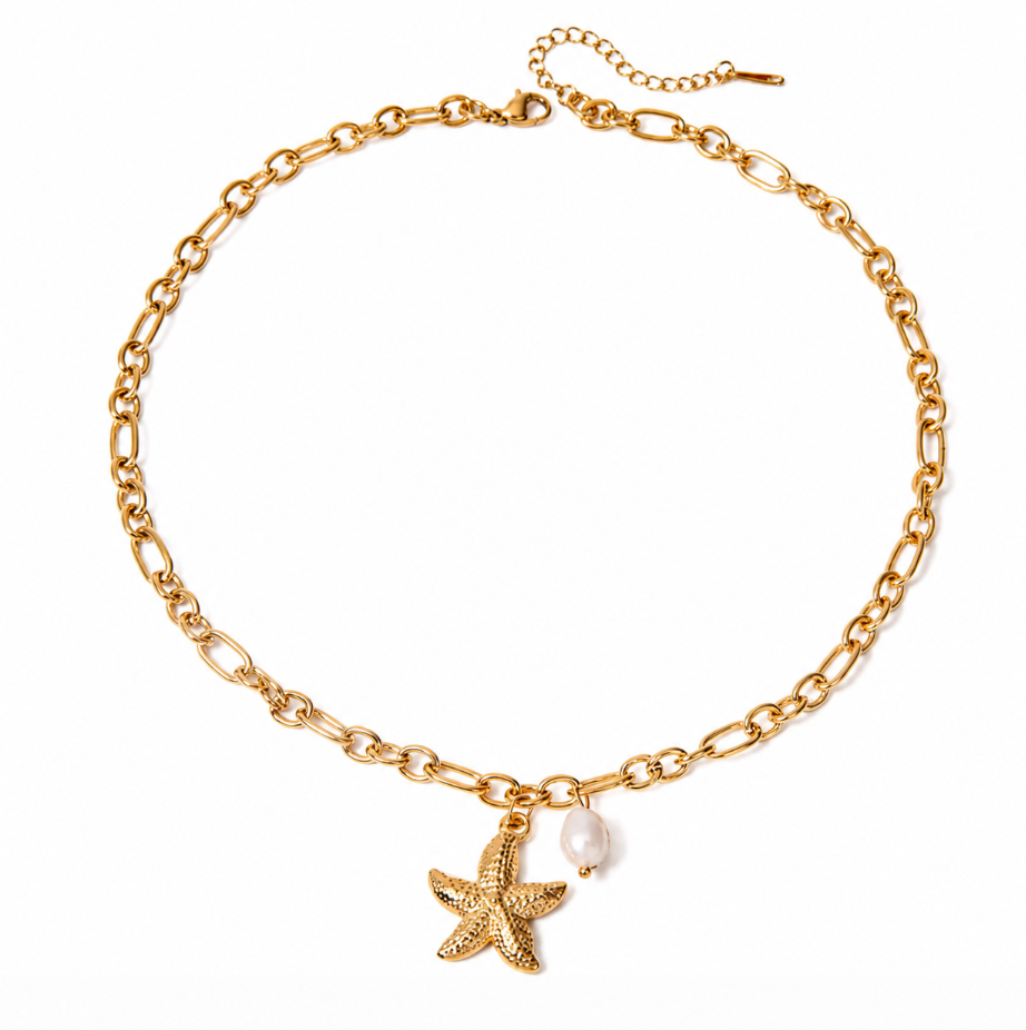 Sandy StarFish Necklace