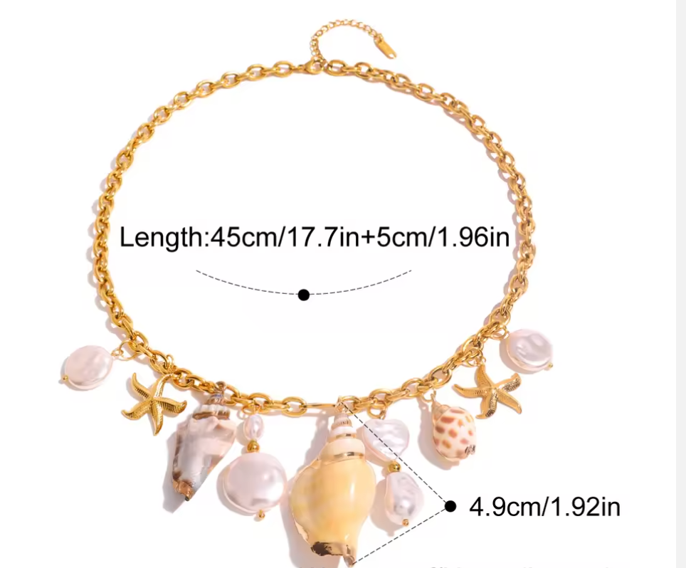 Arielle Shell Necklace
