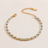 Colorful ZC Tennis Bracelet