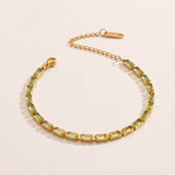 Colorful ZC Tennis Bracelet