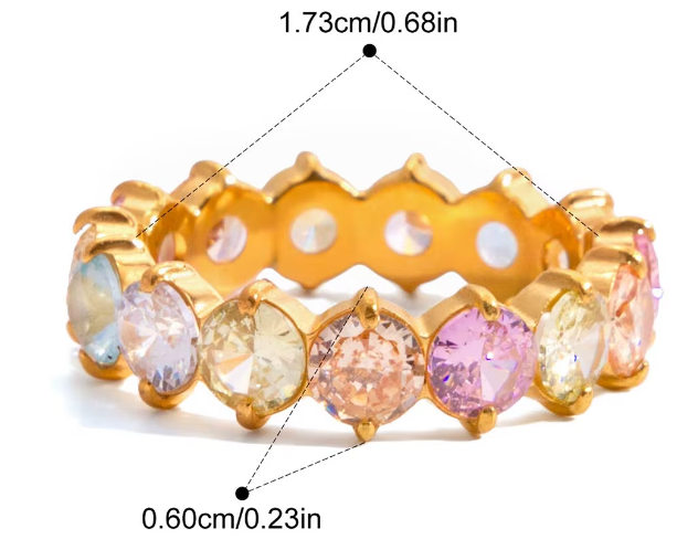 Multicolored ZC Rings