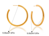 Classic Large Hoops